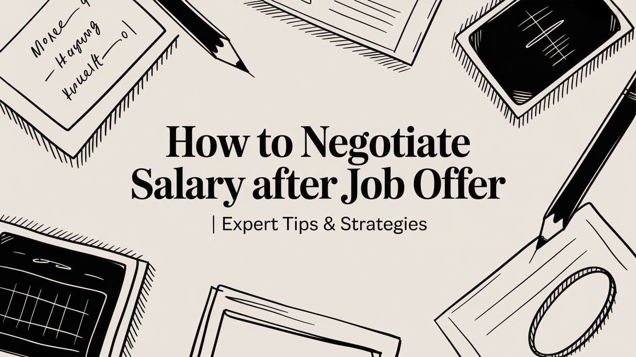 How to Negotiate Salary After Job Offer | Expert Tips & Strategies
